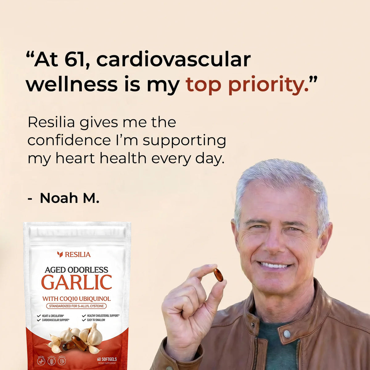 Resilia Aged Odorless Garlic lifestyle
