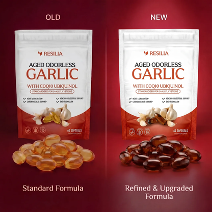 Resilia Aged Odorless Garlic softgels