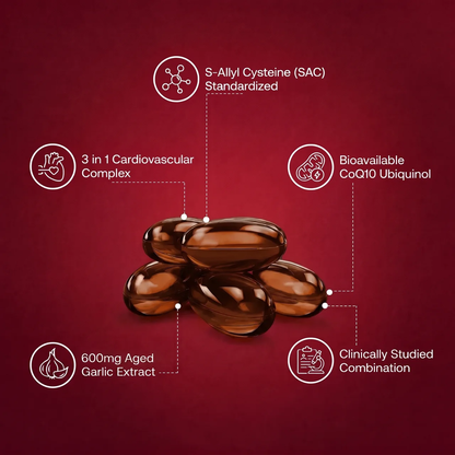 Resilia Aged Odorless Garlic supplement facts